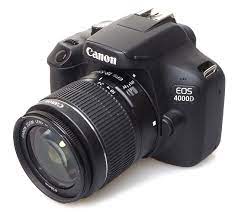 Canon Camera EOS 4000D + EF-S 18-55 DCIII