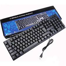 Clavier Filaire HP – H-880 Pour Ordinateur – avec Connecteur USB Sodi00
