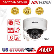 Hikvision ds-2cd1143g2-liu 4mp dome camera